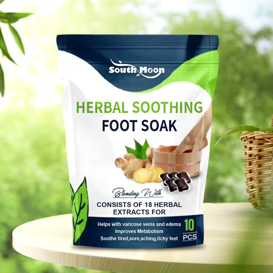 10Pcs Detox Foot Soak Herbal Lymphatic Health Promote Blood Circulation Dehumidification Fat Burning Stress Relax Foot Bath Soak